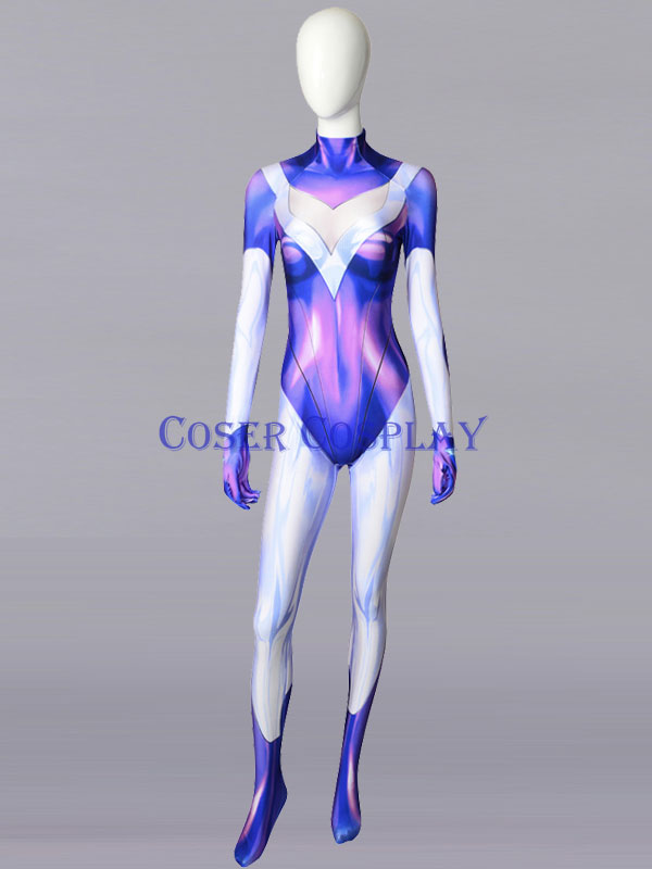 2019 League of Legends LOL DJ Sona Buvelle Sexy Catsuit 0806